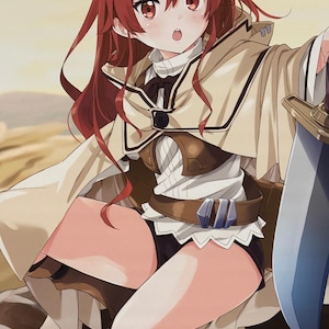 Eris Boreas Greyrat Fabric Wall Scroll Poster (Mushoku Tensei: Jobless Reincarnation)