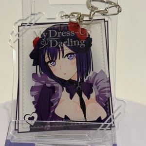 my dress up darling purple hair character Shizuku Tan