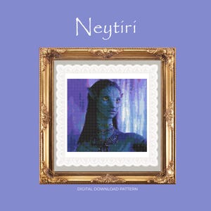 Neytiri Cross Stitch Pattern