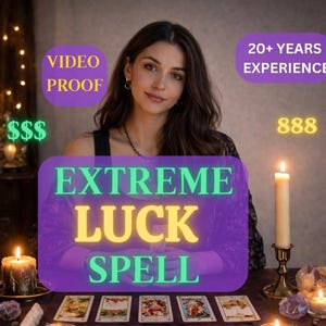 EXTREME LUCK Spell | Abundance, Opportunity & Positive Energy Ritual