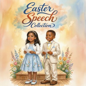 Children's Easter Speeches for Church | Printable Recitations (Digital Download)