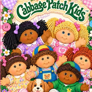 80s Cabbage Patch Kids Journal Bundle | Retro Stationery Kit (Digital Download)