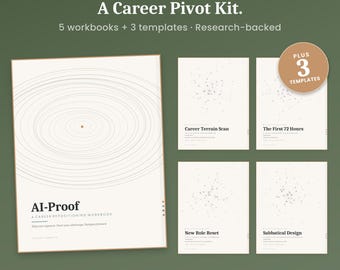 Career Pivot Bundle, AI Job Transition Planner, Layoff Sabbatical PDF