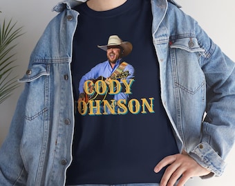 Camiseta de gira country / Camiseta con letras de Cody Johnson / Amante de la música country