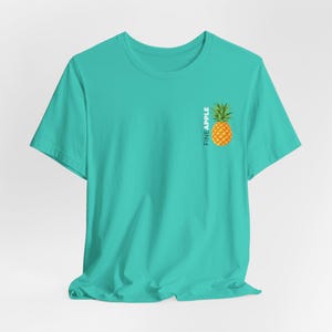 Fineapple Graphic Tee | Pineapple Fruit Illustration T-Shirt