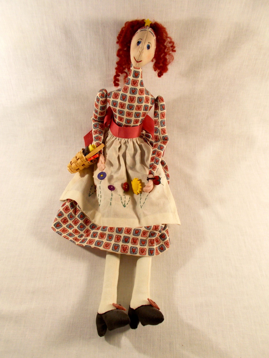 Handmade Cloth Sewing Doll Etsy