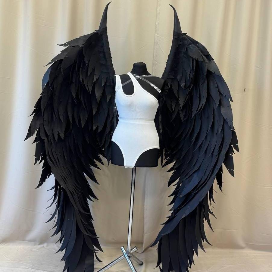Fallen Angel Costume - Etsy UK Fallen Angel Costume - Etsy UK