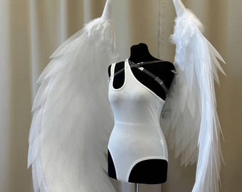 Grote vleugels voor een engel cosplaykostuum - Engelenvleugels voor volwassenen - Schuimrubberen vleugels voor fotoshoots
