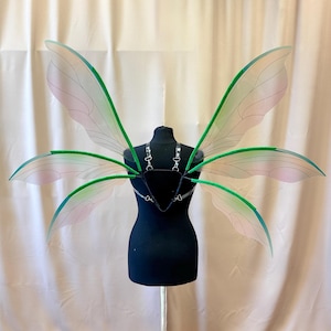 Ali di libellula – ali di farfalla – ali di falena – ali verdi magiche – ali trasparenti