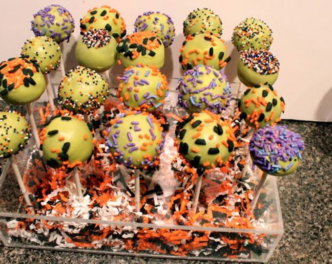 Acrylic Clear Cake Pop Holder Holds 20 Cake Pops Etsy