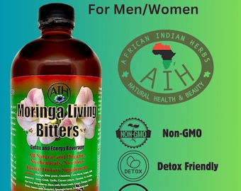 Moringa Herbal Bitters | Traditional Herbal Tonic | Natural Digestive Support | Premium Herbal Supplement