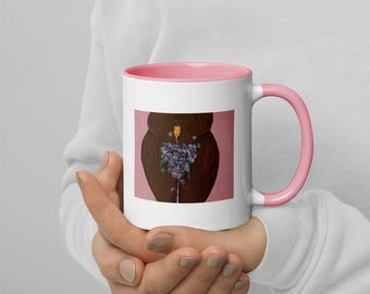 Snail Trail - mok met gekleurde binnenkant