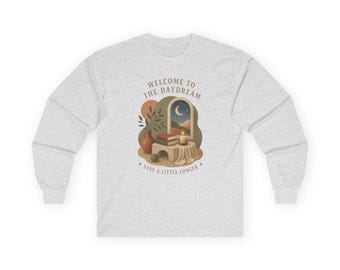 Welcome to the Daydream long sleeve tee | dreamscape arch illustration