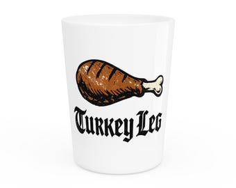 Borrelglas Kalkoenpoot | Nieuwigheid Thanksgiving-drinkglas