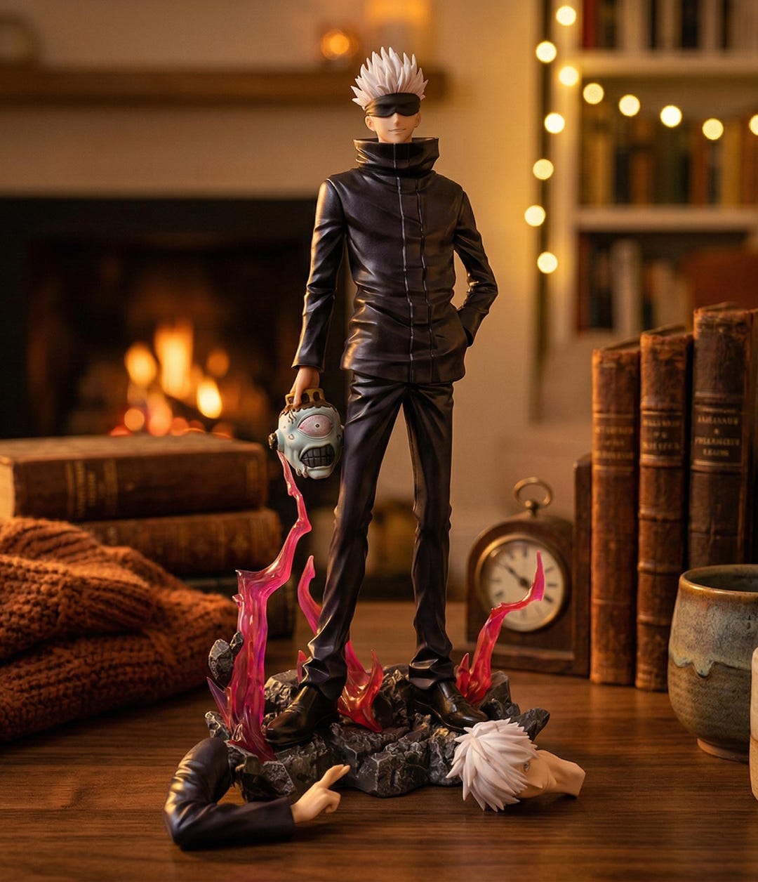 Gojo Satoru 33cm Anime Figure - Jujutsu Kaisen Standing Model Statue ...