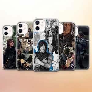 Walking Dead Phone Case Daryl Dixon Zombie Cover for iPhone 17e, 16, 15, 14, 13, 12, Samsung S26, S25, S24, A17, A57, Pixel 10A, 9Pro