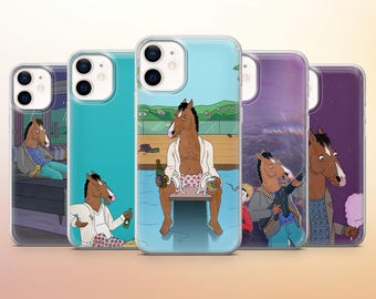 Funda para teléfono Bojack Horse para iPhone 17e, 16, 15, 14, 13, 12, Samsung S26, S25, S24, A17, A57, Pixel 10A, 9Pro