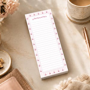 Everyday Edit Skinny Notitieblok | Très Cherry Tall Notitieblok | Coquette Stationery