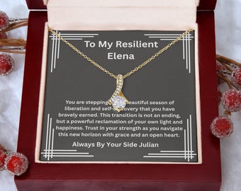 Divorce Gift For Her, Fresh Start Necklace, New Chapter Milestone, Empowered Woman, Moving On, Breakup Recovery, Self Care