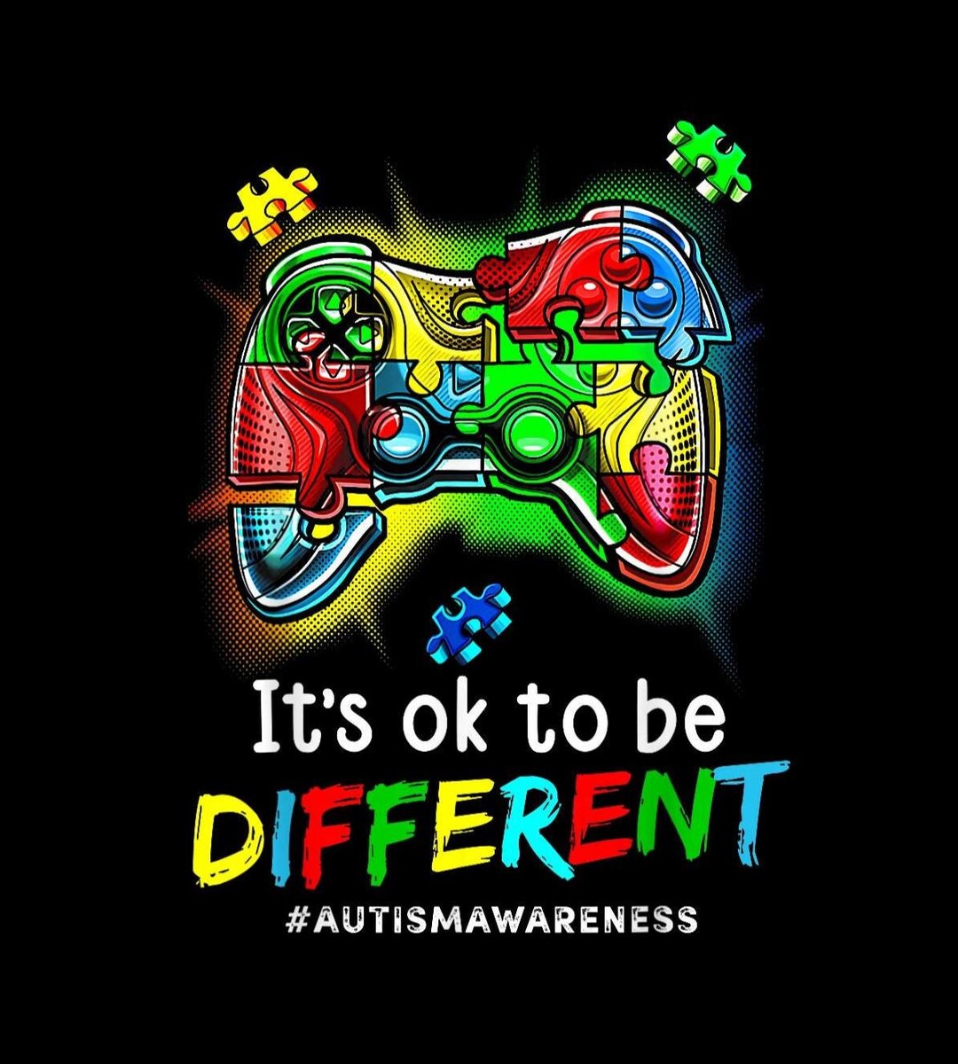 Autism Awareness Gamer Controller PNG (digital Download) - Etsy