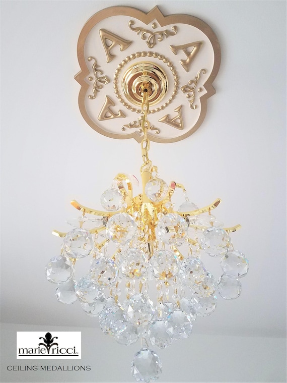 Ceiling Medallions Monograms Monogrammed Home Decor Etsy