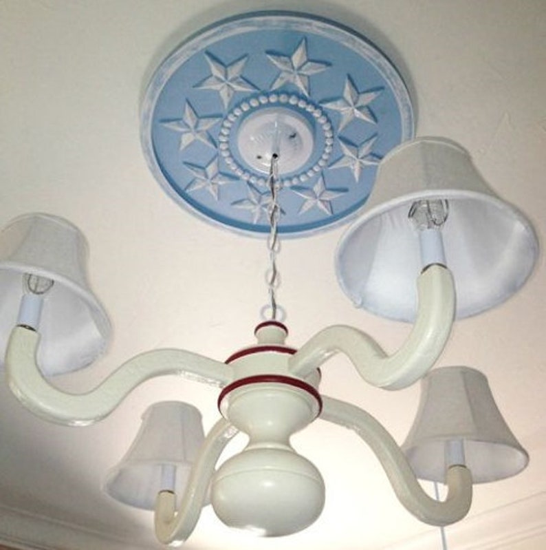 Ceiling Medallions Nautical Ceiling Medallion Star Ceiling Etsy