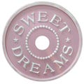 Sweet Dreams Ceiling Medallion: Hand-Painted Farmhouse Lighting Decor