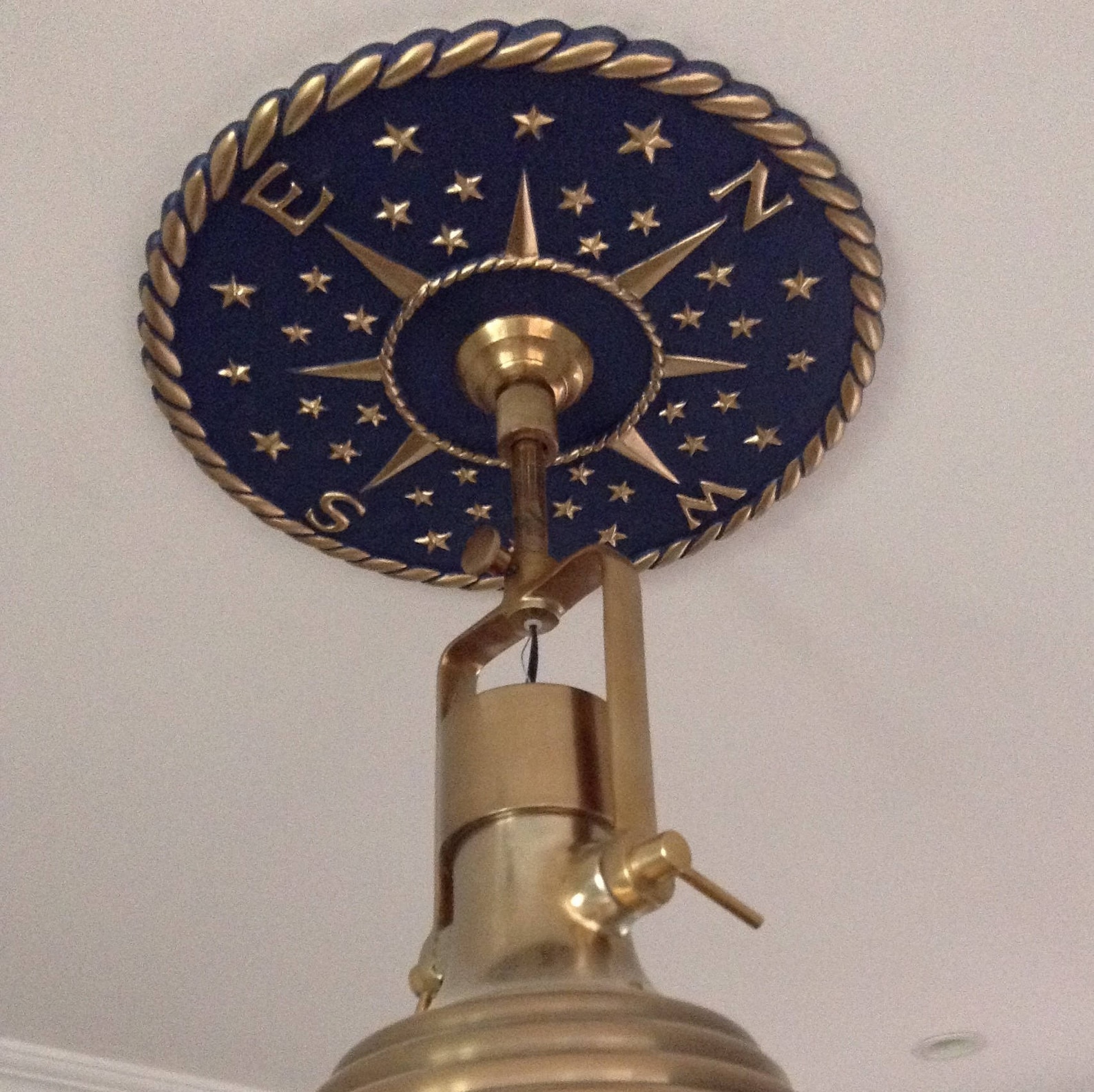 Compass Ceiling Medallion Compass Rose Ceiling Medallion Etsy