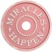 Miracles Happen, Miracles Happen Decor, Ceiling Medallions, Pink Decor, Faith Decor, White Ceiling Medallions, Marie Ricci, Believe 