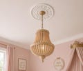 Sweet Dreams Nursery Ceiling Medallion | Shabby Chic Decor | Ceiling Medallions | Girls Room Decor | Made in USA