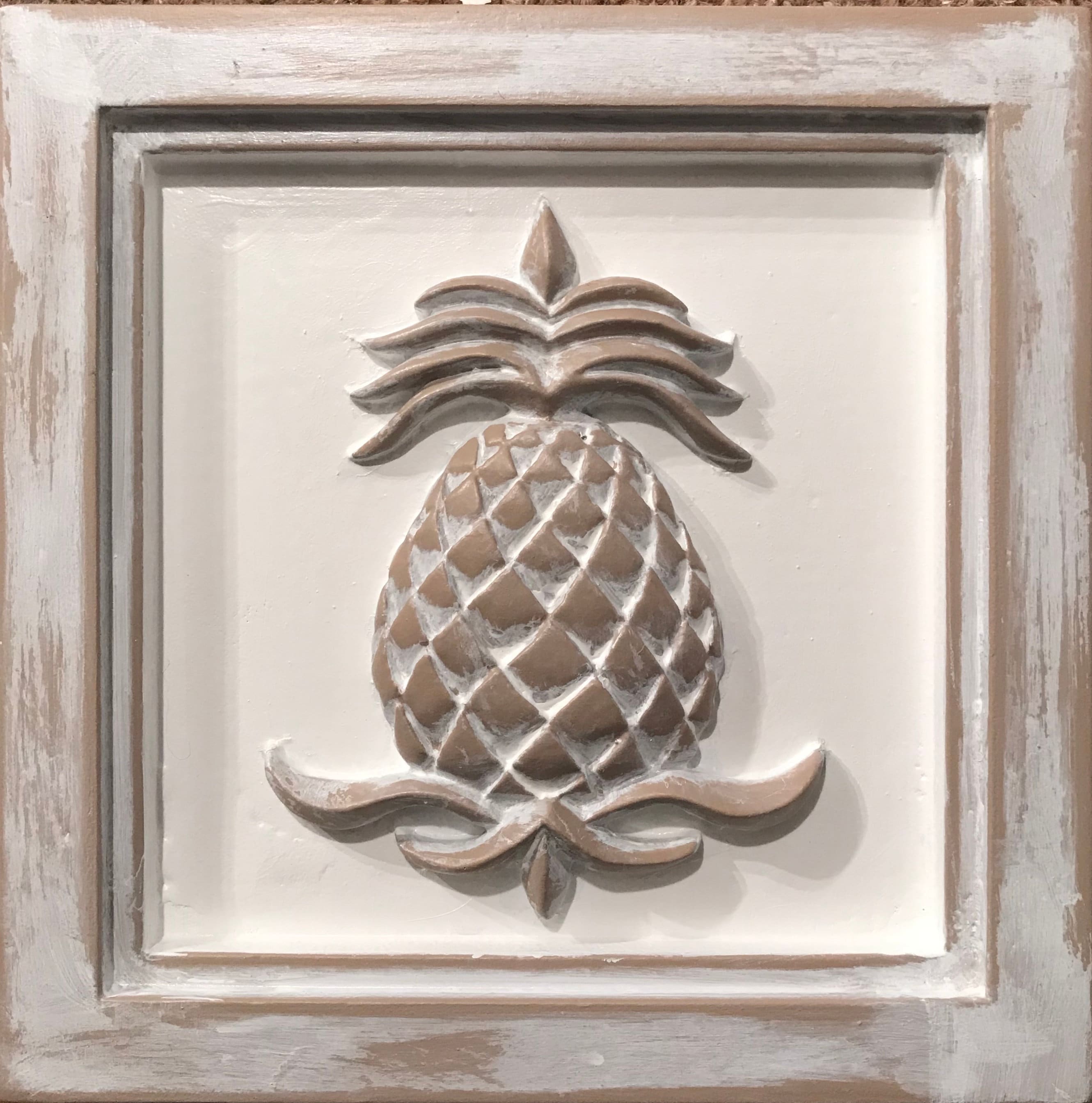 Pineapple Decor Pineapple Signs White Pineapples Kitchen Etsy