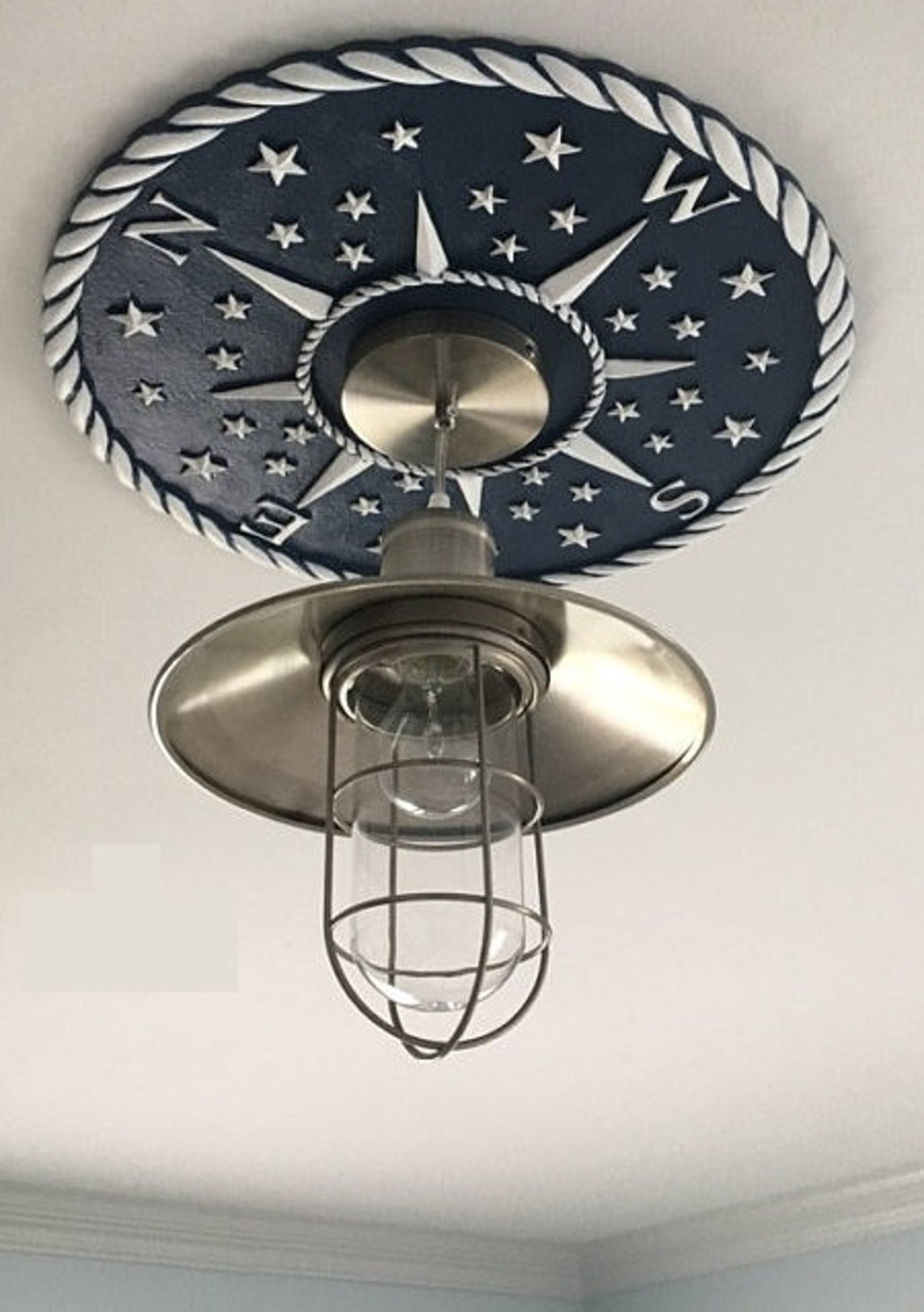 Compass Ceiling Medallion Compass Rose Ceiling Medallions Etsy