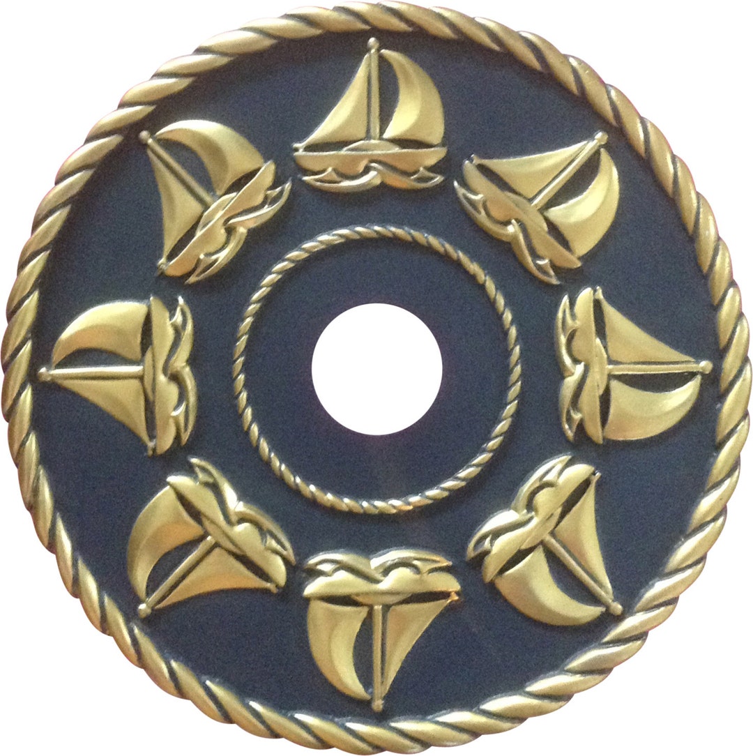 Nautical Ceiling Medallion, Ceiling Medallion, Ceiling Medallions