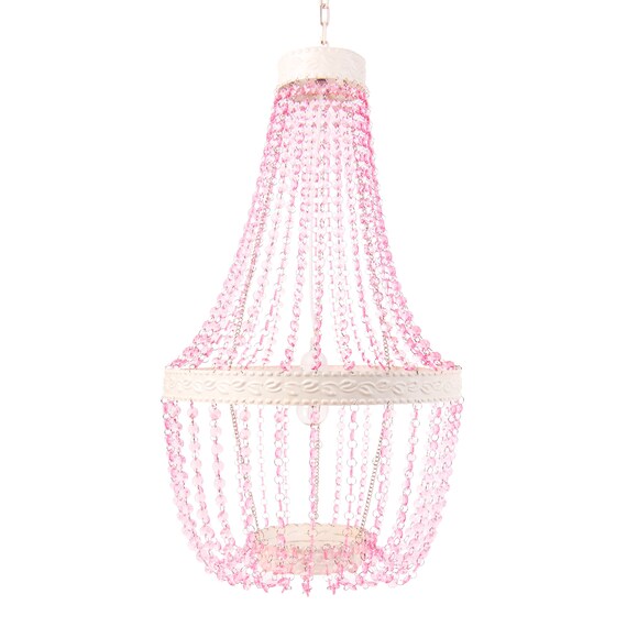 Pink Chandelier Girls Room Decor And White - Pink Girls Chandelier Pink Chandelier Girls Room Decor And White - Pink Girls Chandelier