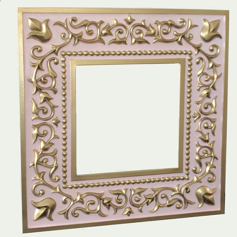 Pink and Gold Decor Girls Room Decor Gold Decor Wall Etsy