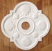 Seashell Ceiling Medallion, Ceiling Medallions, White Ceiling Medallions, Nautical Decor, Seashell Home Decor, White Seashells, Marie Ricci 