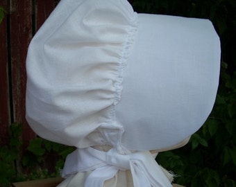 Girls Bonnet White