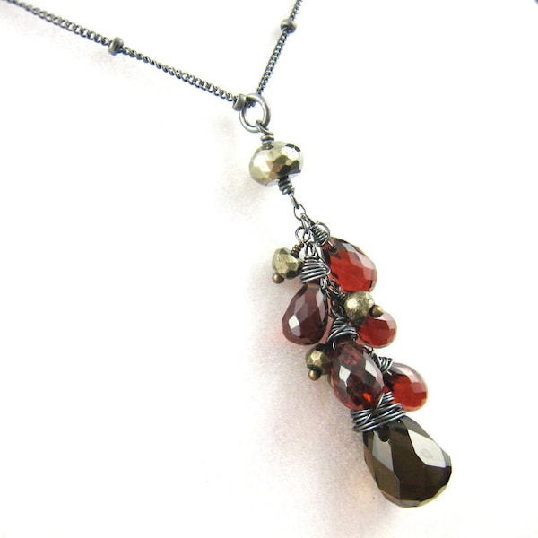 As Seen On TV, Elena Necklace, Vampire Jewelry, ASOTV Necklace, Celebrity Style, Gift for Vampire Fan