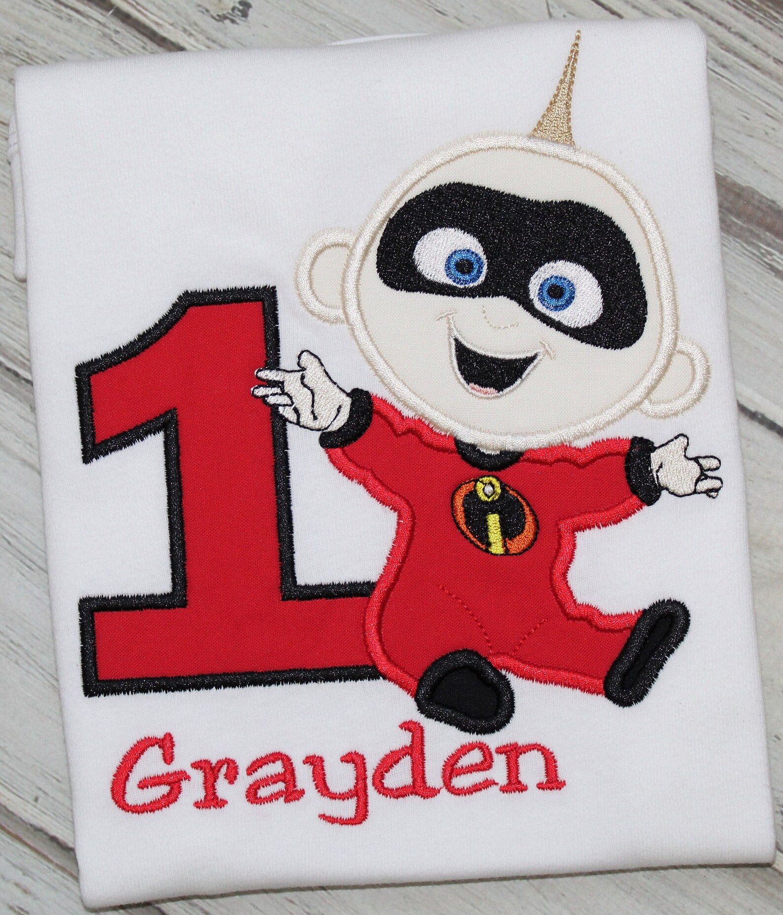 Incredible Jack Jack Birthday Shirt / Personalized / Superhero Etsy