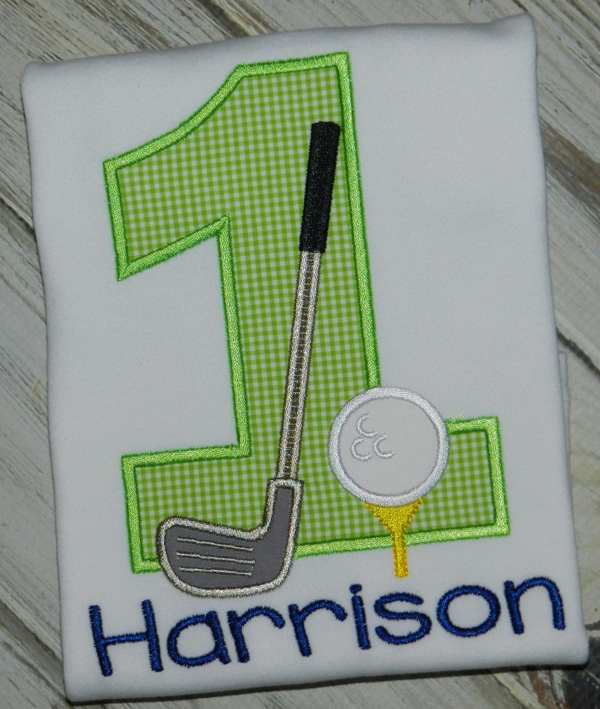 Golf Birthday Shirt / Personalized / Sports Fan / Golf Balls / Etsy