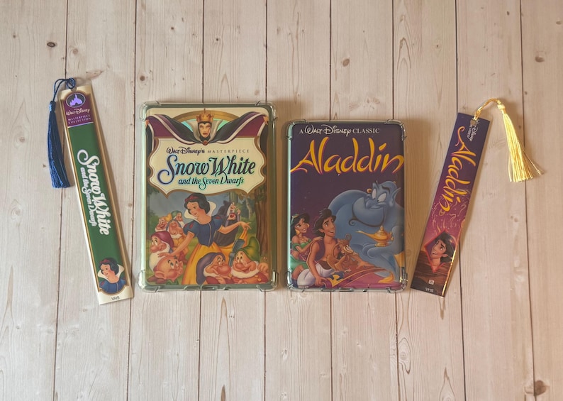 Nostalgic VHS Kindle Paperwhite Case Insert & Bookmark Sets - Etsy