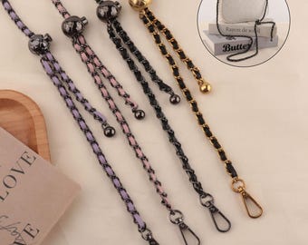Metal chain strap: Replaceable strap