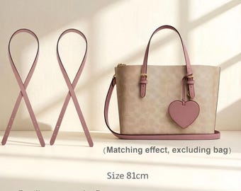 Customized Coac Mollie 25 tote shoulder strap accessories, Jasmine replacement bag strap