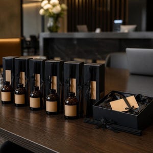 Custom Logo Reed Diffuser, Hotel Collection Scent, Corporate Gift (12-100) Bild 2