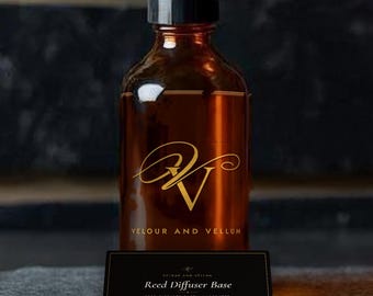 Base para difusor de varillas / Disolvente para difusores de varillas casero, de origen vegetal, sin DPG y sin perfume / 250 ml, 500 ml, 1 L