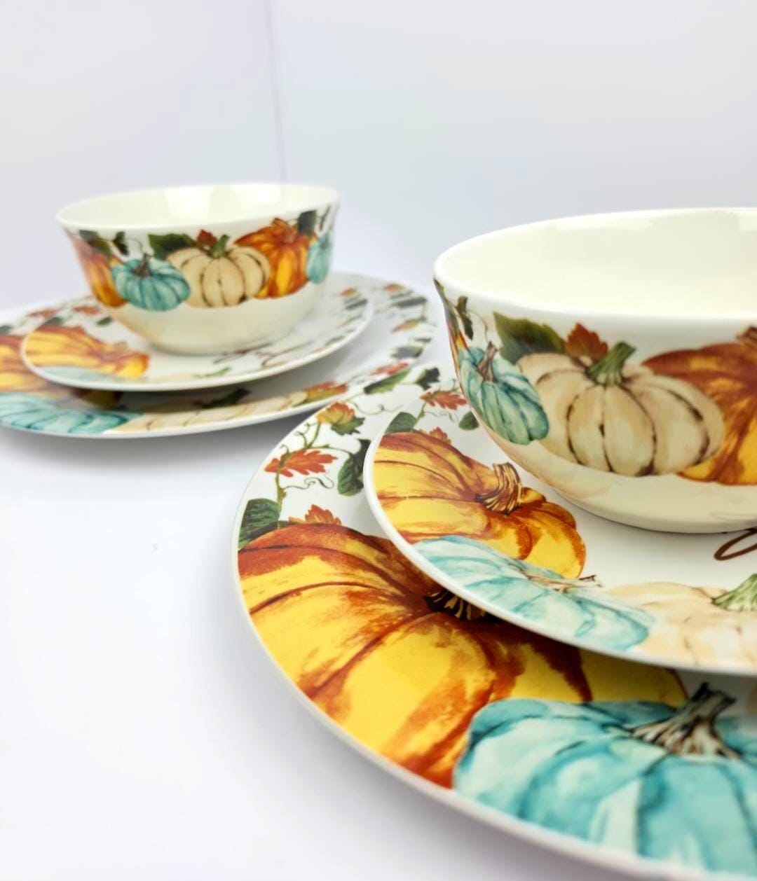 Harvest Dinnerware - Etsy