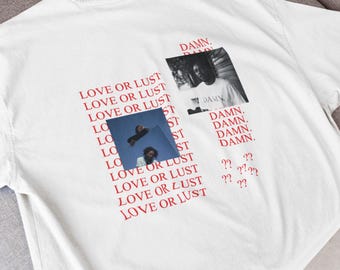 Kendrick Lamar T-shirt | Damn Graphic Shirt | Streetwear Tee | Hip Hop Fan T | Unisex Oversized Cotton Tees | Rap Fan Gift |