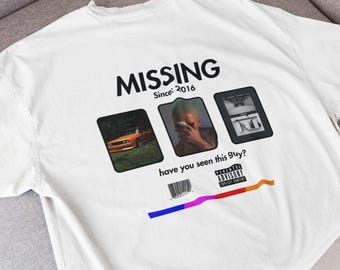 Frank Ocean Missing Shirt | Blond Album T-shirt | Frank Ocean Fan Merch | Hip-Hop Graphic Tee | Concert Outfit | Gift For Her | Rap Fan Gift