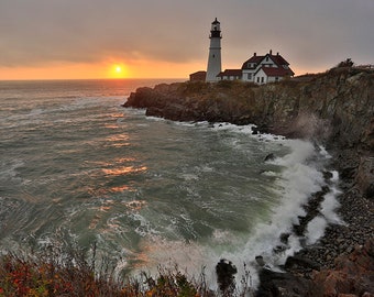 Portland Head Light Sunrise