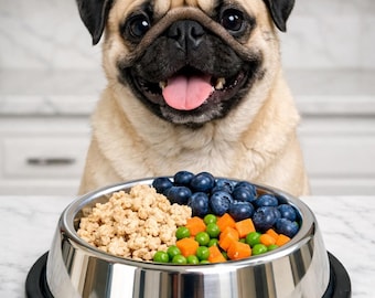 Receta sencilla de comida para perros